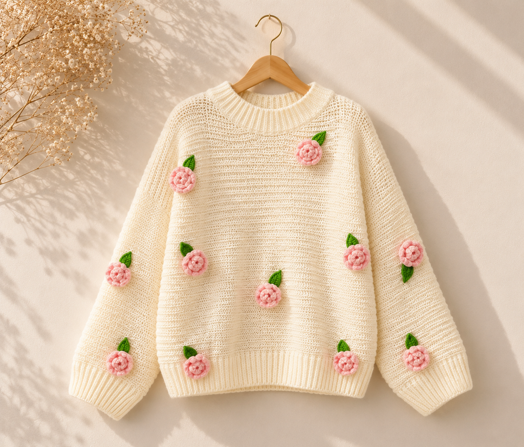 The Rosalie Embellished Sweater