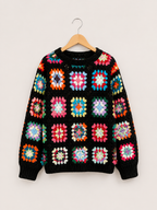 The Kaleidoscope Granny Square Pullover